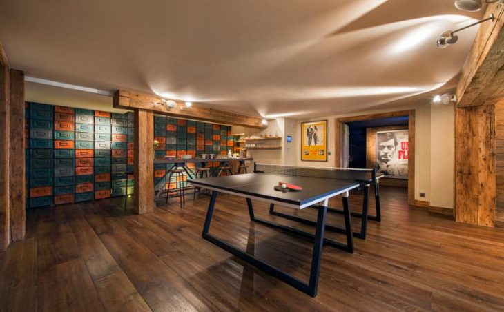 Chalet 1936, Verbier, Games Room